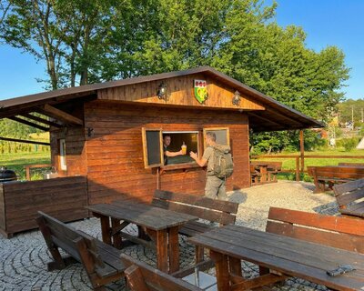 Kemp u zámku Meziměstí