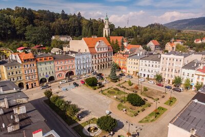 Mieroszów - náměstí