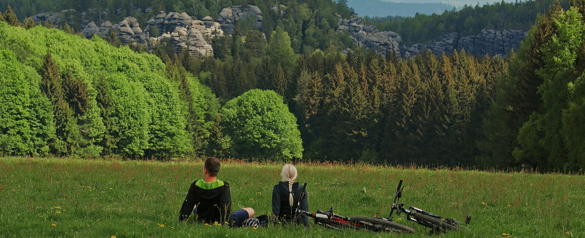 Panorama Chrámové stěny - cyklo