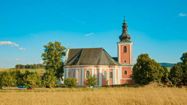 Kirche der Heiligen Maria Magdalena in Božanov
