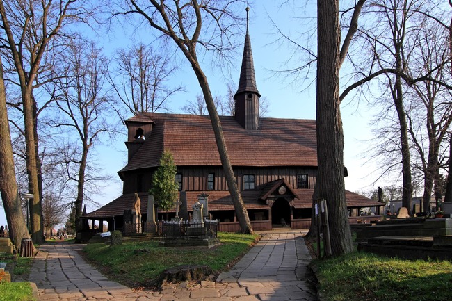 Drewniany kościół Maryi Panny w Broumovie