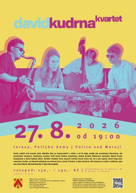 Koncert: David Kudrna kvartet