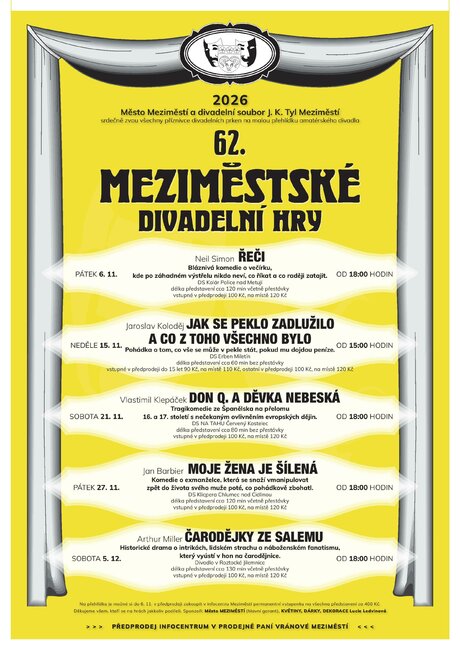 62. Meziměstské divadelní hry: Jak se peklo zadlužilo a co z toho všechno bylo