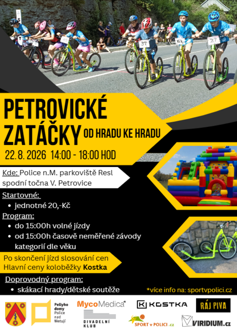 Petrovické zatáčky: od hradu ke hradu