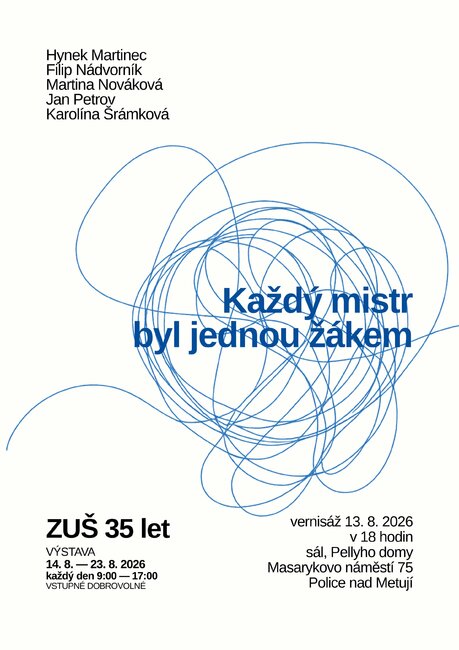 Výstava ZUŠ: Každý mistr byl jednou žákem